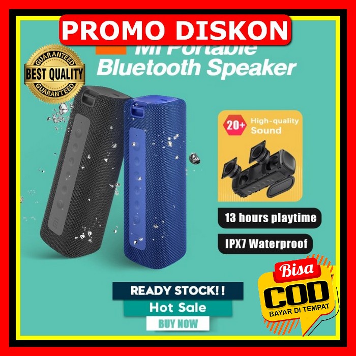 Sepeker Aktif Blutut Politron. Pma 9300 SG689 Xiaomi Mi Portable Bluetooth Speaker Wireless 16W Wate