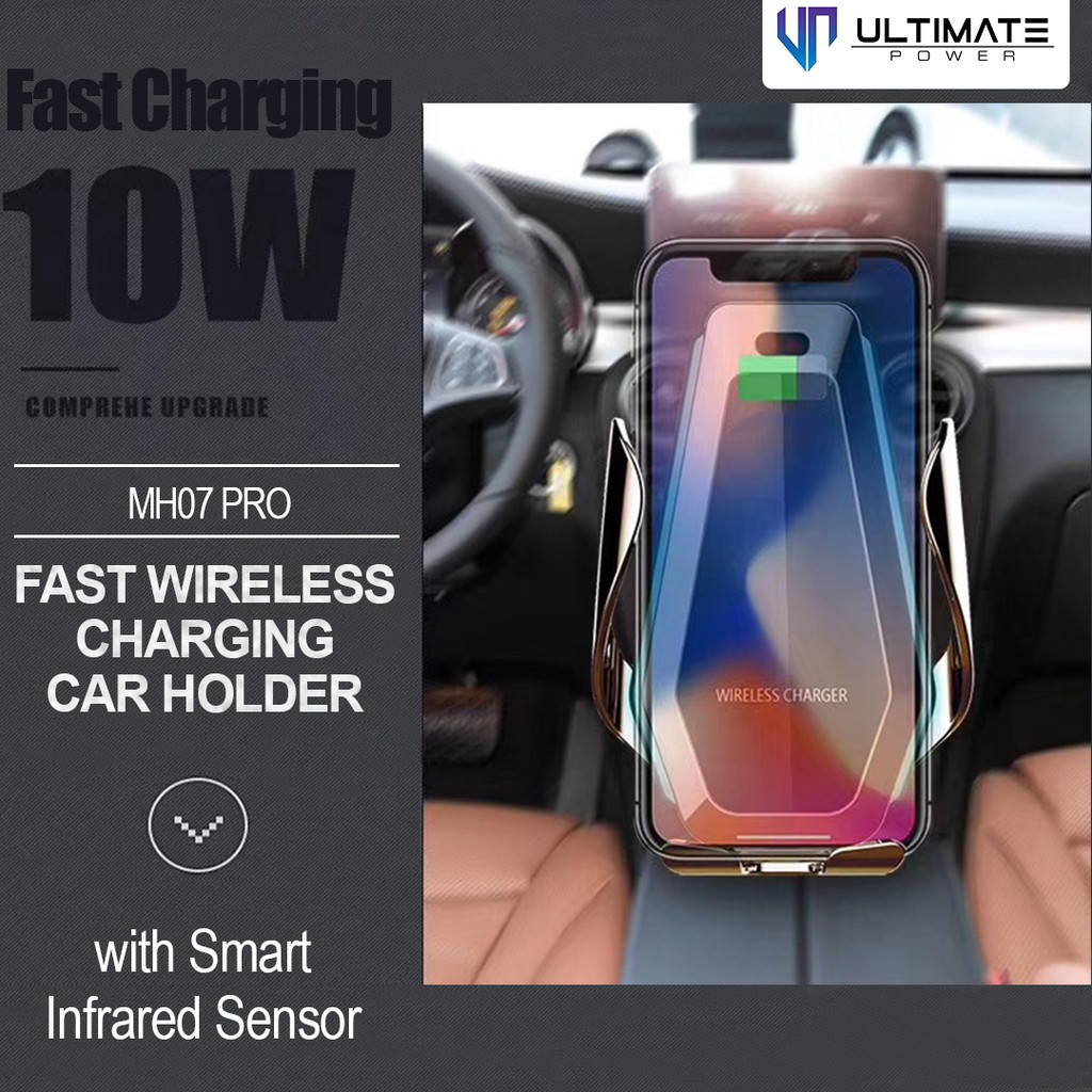 Holder Smart Infrared Sensor Fast Wireless Charging Ultimate Power Car Holder MH07 Pro