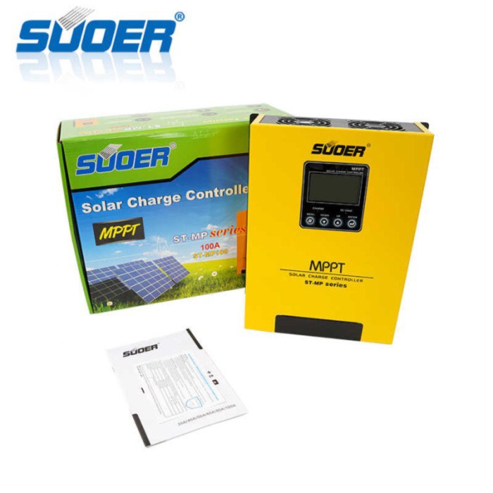 MPPT 100A Solar Charge Controller - 12V 24V 48V - Suoer SON MPPT 100A