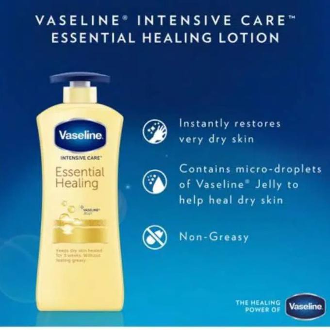 vaseline healing lotion