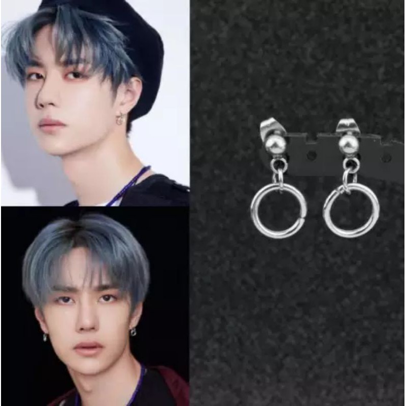 Anting Tusuk BTS Pria Korea / anting terbaru masa kini