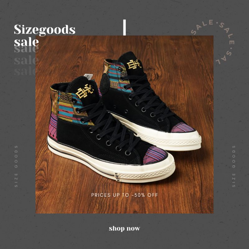 chuck taylor all star patchwork