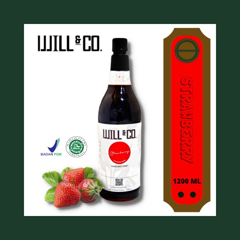 

Syrup Will&Co Strawberry 1200ML