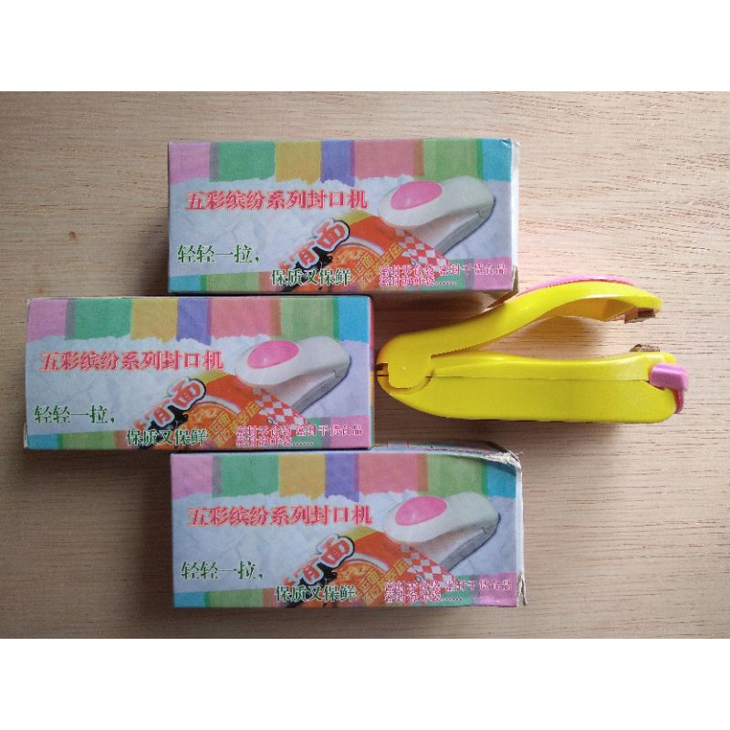 hand sealer mini / alat pres plastik mini