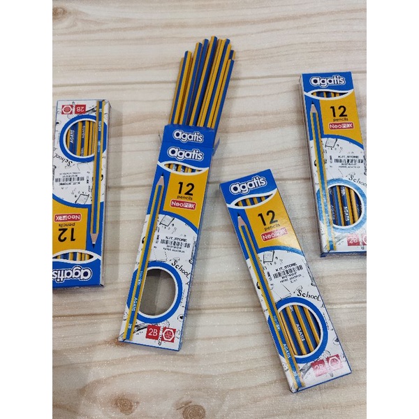 

PENSIL 2B Pensil 2B agatis hitam