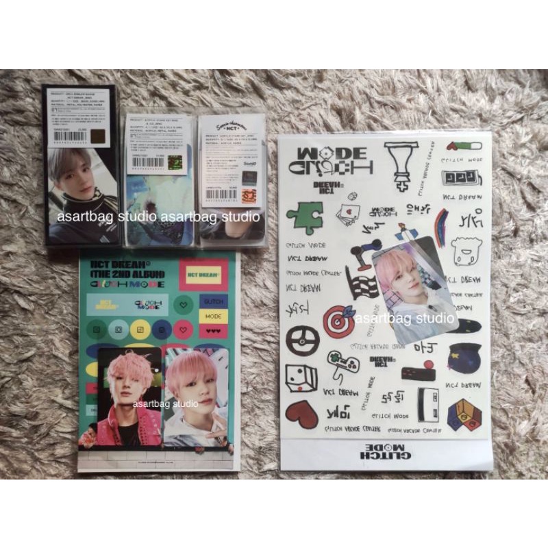 NCT MD Pop Up Glitch Mode Glimo Dream Jeno Acrylic Sanrio Tattoo Ice Emblem SMCU Miniframe 4x6 Photo