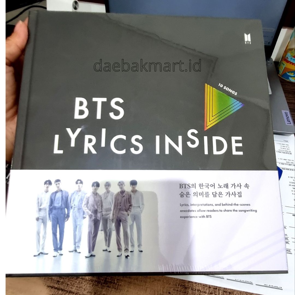 [Ready Stok] BTS Lyrics Inside Official Weverse