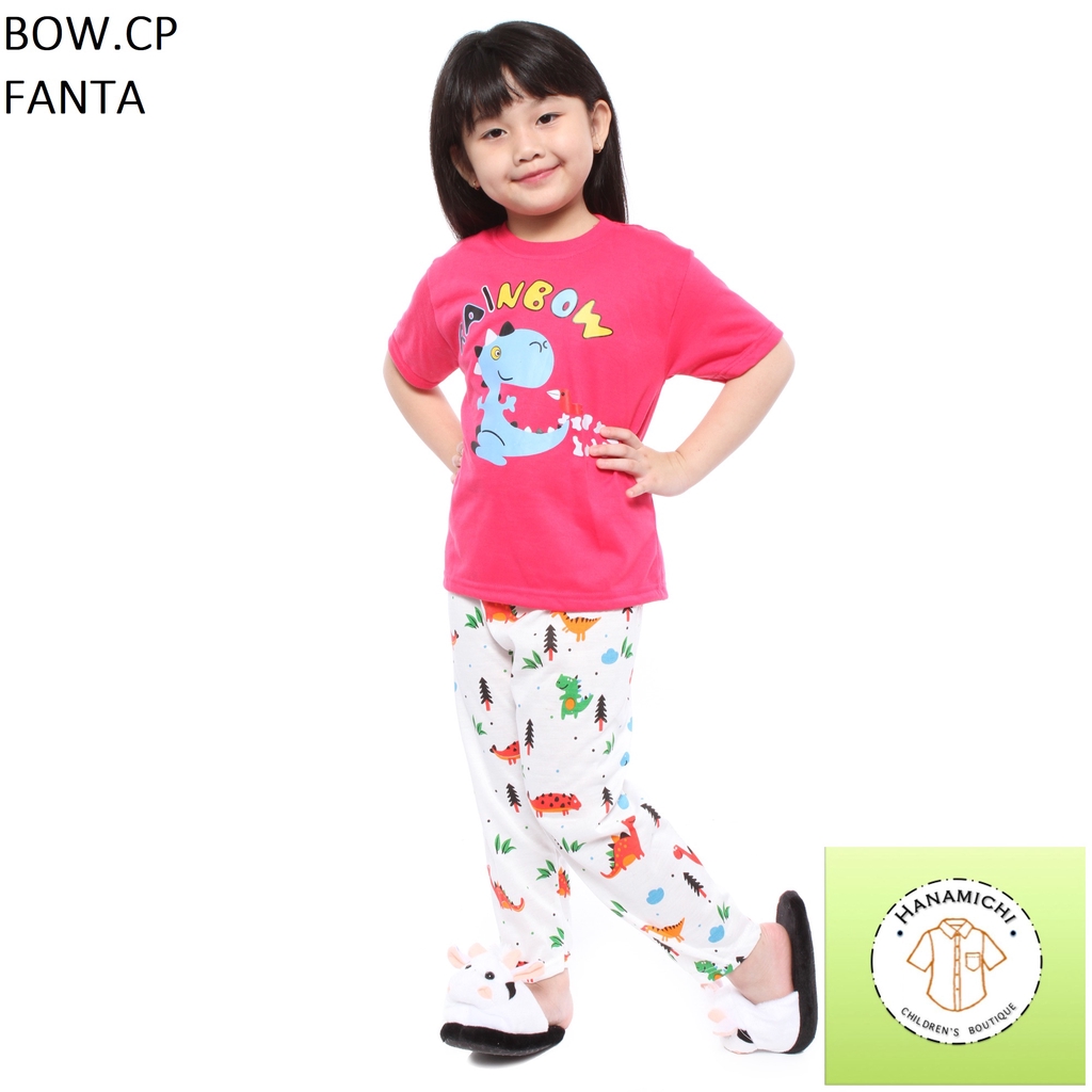 Hanamichi BOW.CP Baju Tidur Anak Lengan Pendek