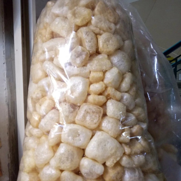 

KERUPUK KULIT SAPI MINI ASIN GURIH 100 gr
