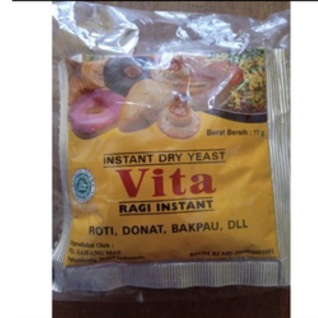 

ragi vita sachet kemasan 11gr