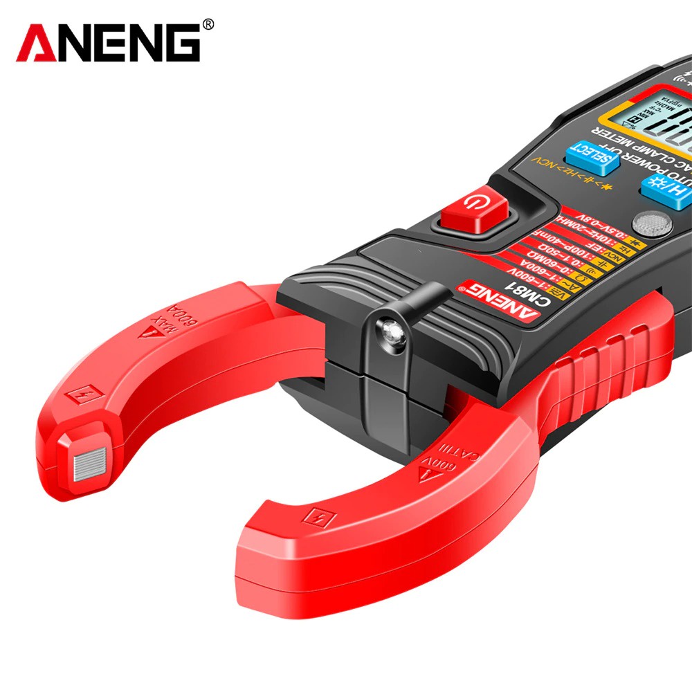 ANENG Digital Clamp Meter - CM81 - Red