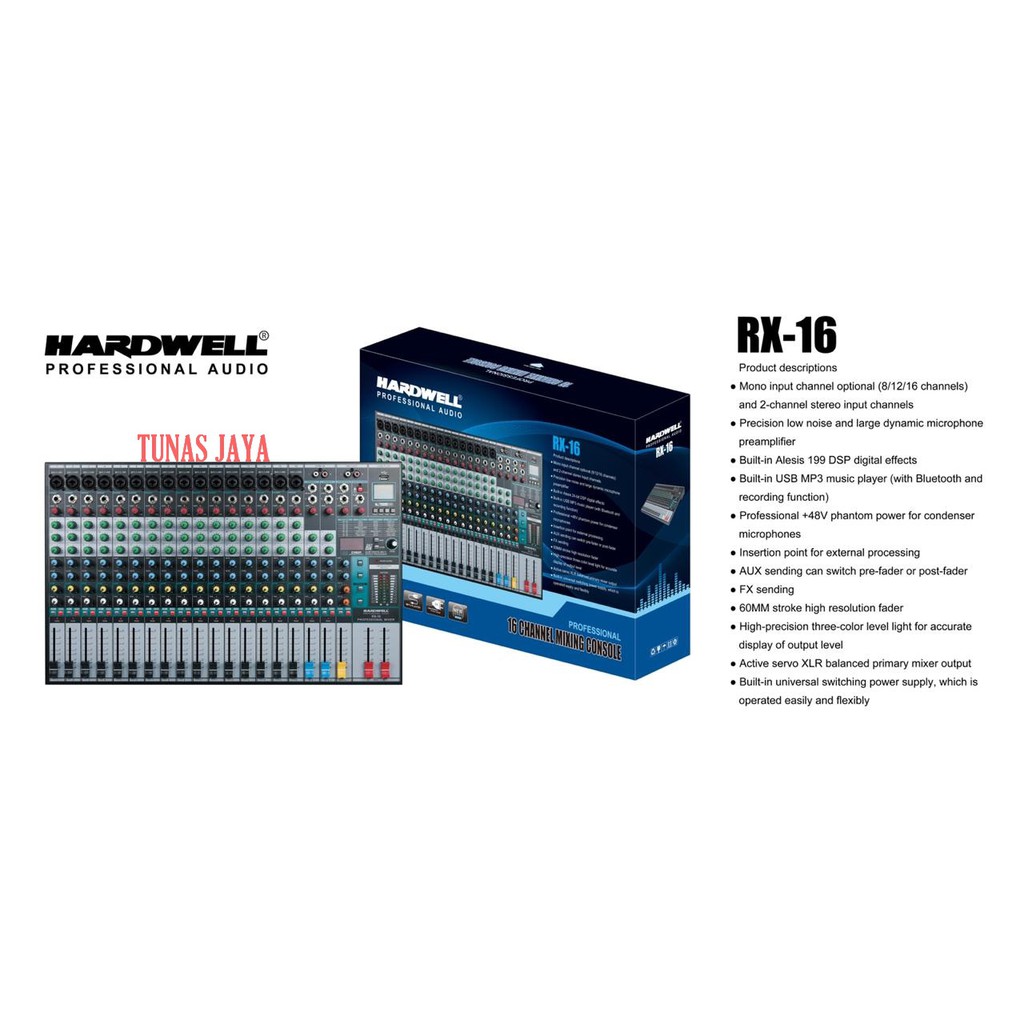 Mixer Hardwell RX 16 RX16 - 16channel Original