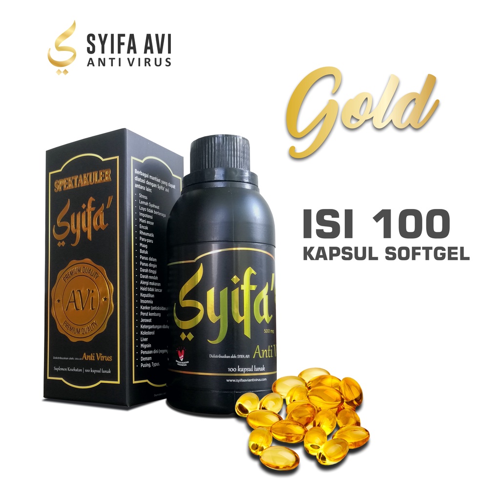 Syifa Avi Anti Virus Isi 100 Kapsul Original