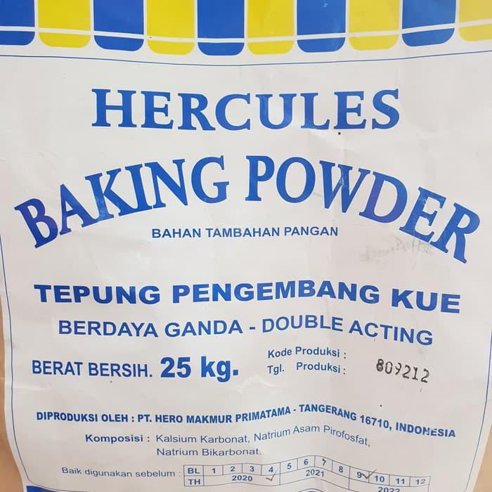 

Hercules Baking Powder Double Acting Repacked 500 gr BERKUALITAS