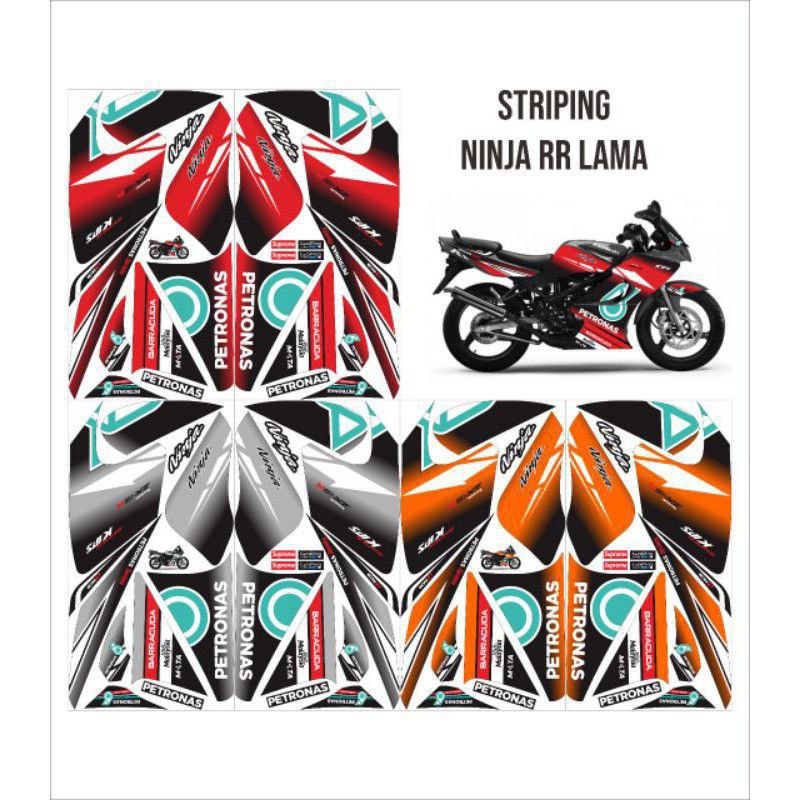 striping ninja RR / stiker ninja RR / sticker motor ninja