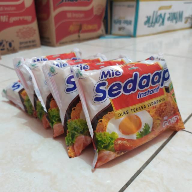 

Mie SEDAAP Goreng per 5 bungkus