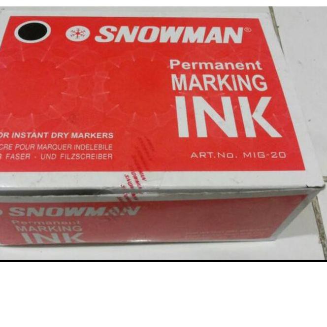 

SALE!! KODE-770 Refill Ink Snowman Permanent Marking / Isi Ulang Tinta Permanen