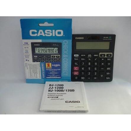 

Baru Jual CASIO MJ 120D Check Correct Kalkulator Termurah