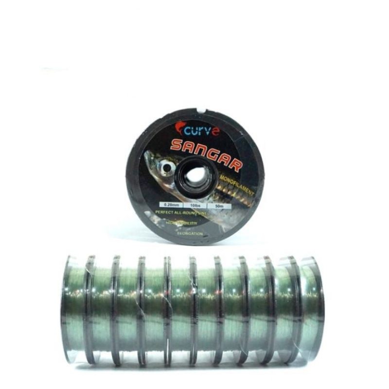 Senar Pancing Kecil Kuat | Senar Sangar Curve | Senar Murah Kuat