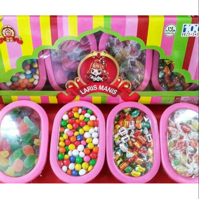 

Paket kue lebaran aneka permen & jelly