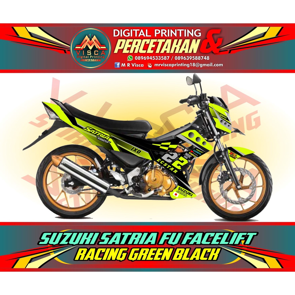 DECAL SUZUKI SATRIA FU FACELIFT FULLBODY - DECAL SATRIA FU FACELIFT FULLBODY