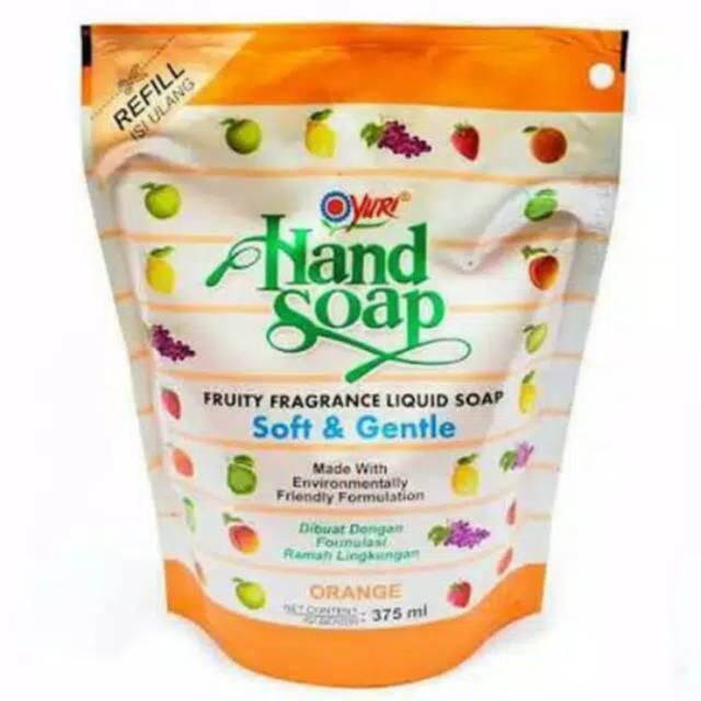 YURI HAND SOAP 375ML REFILL