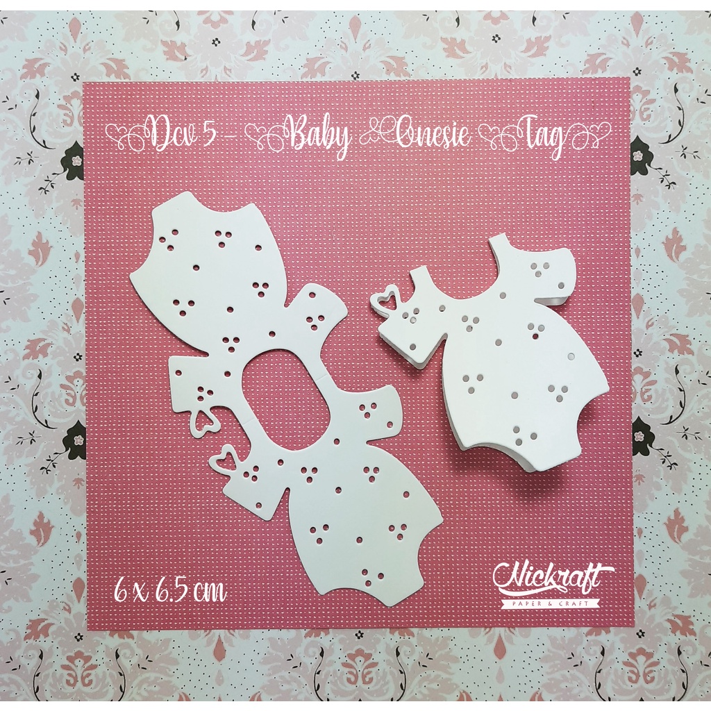 

SO WRAPPED DRESS TAG - Bahan Scrapbook Label Kecil Baju Bayi Baby
