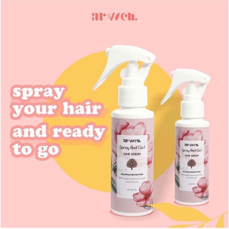 Arvven Hair serum Spray and Go Arven serum rambuto