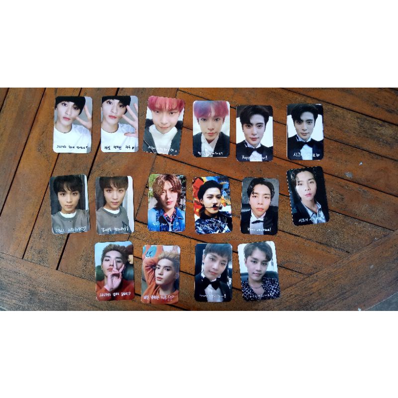 NCT 127 Winter Fan Meeting WFM 2019 Taeyong Jaehyun Johnny Doyoung Mark Taeil Yuta Haechan Photocard