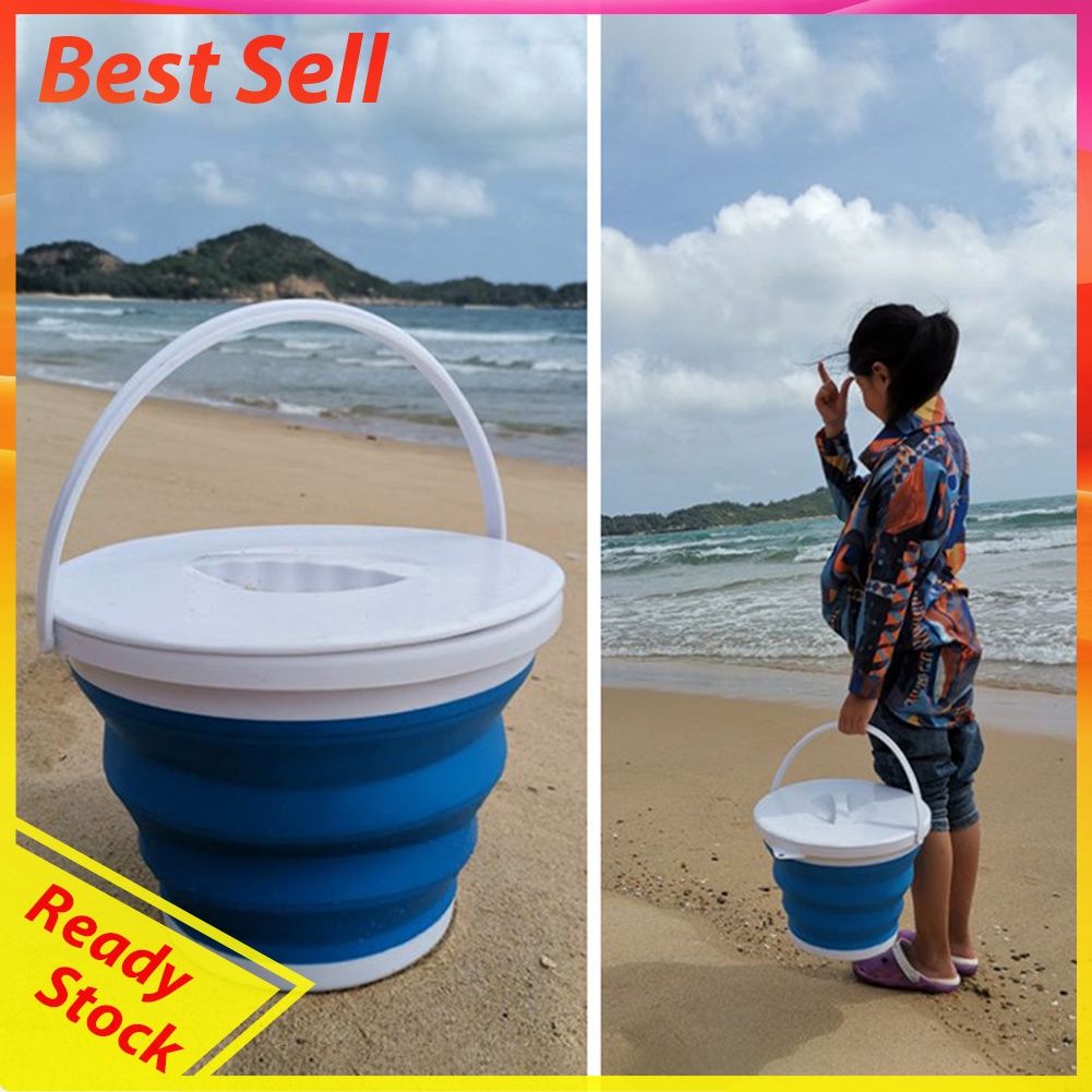 Collapsible Bucket Portable Home Outdoor Fishing Travel Car Washing Basin