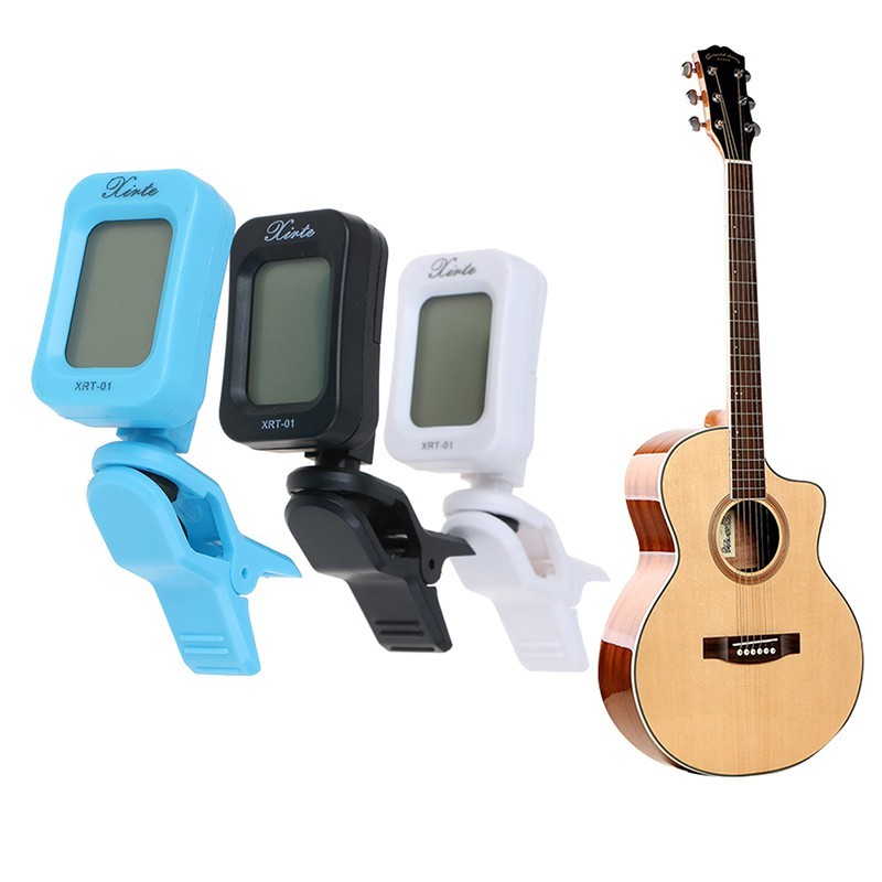 Tuner Guitar Xirte XRT-01 Clip-on Tuning for Gitar, Bass, Ukulele