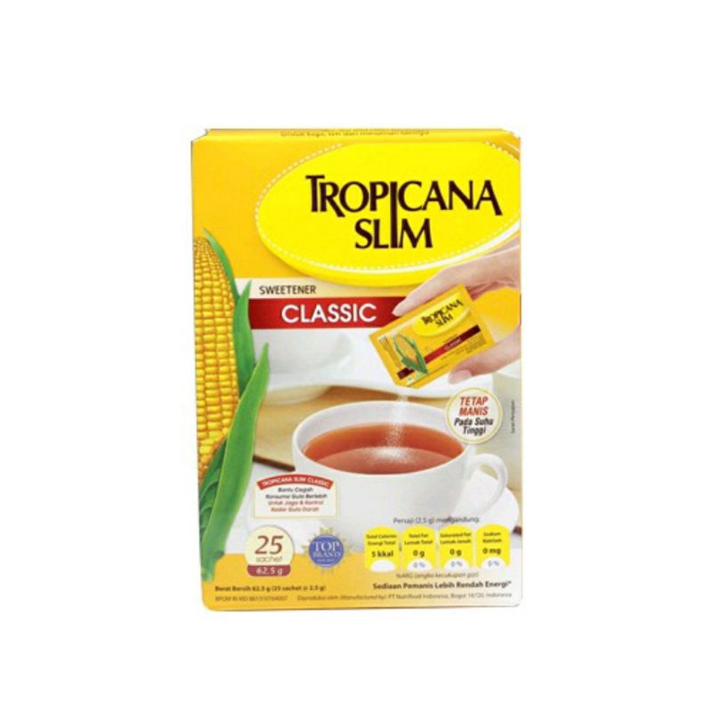 

Tropicana Slim Sweetener Classic 25's