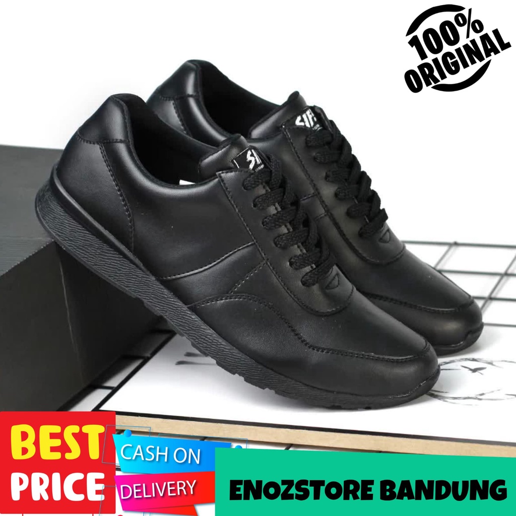 ENOZSTORE.ID - Sepatu Formal Kerja Pria Original Handmade Sepatu Sneakers Casual Sekolah Kuliah Cowo Men ORI