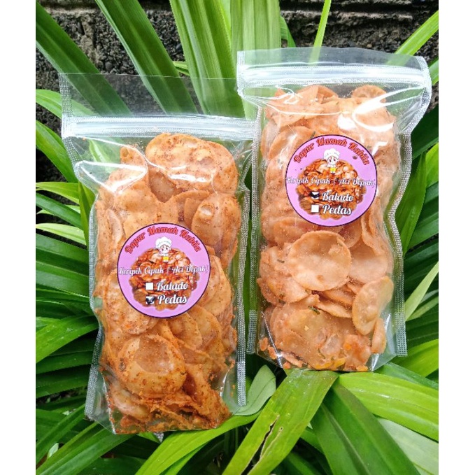 

keripik cipak daun jeruk(110)gr