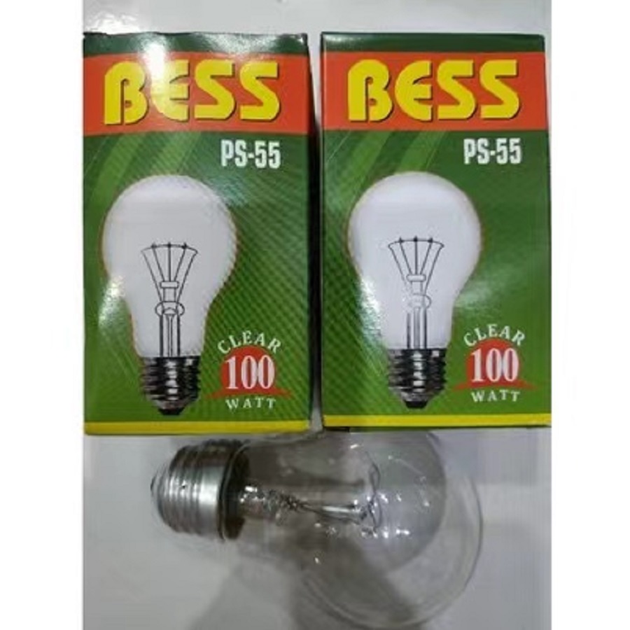 Lampu Pijar BESS Bohlam Bola 5w 10w 15w Watt Penghangat Penetas Telur Lampu Kandang Ayam Panas Inkubator