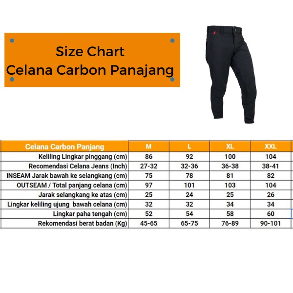 Celana Sepeda Singletrek1 CarbonX Series BlueHips Non Pad Long CSCL Hitam