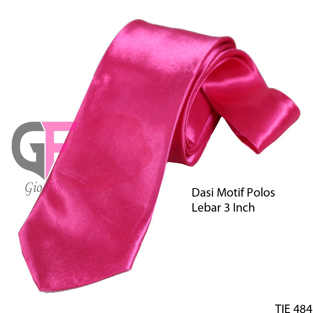 GIOFLO Dasi Fashion Pria Terbaru Pink / TIE 484