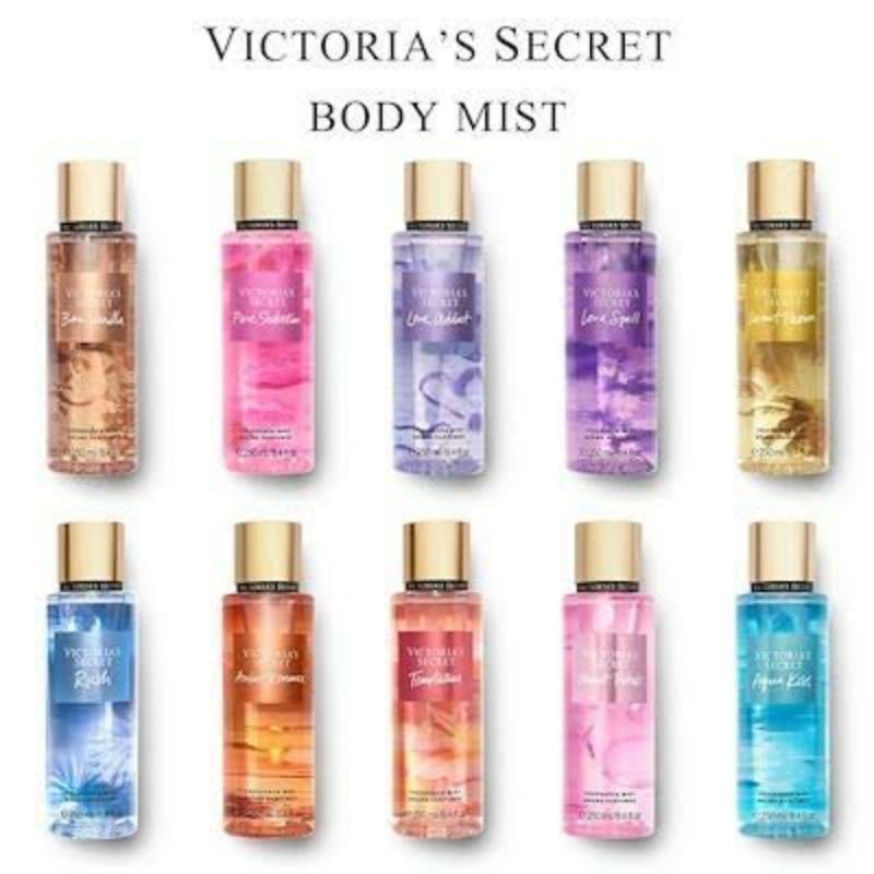 Sale Body mist original Victoria Secret 250ml Bare Vanilla, Velvet