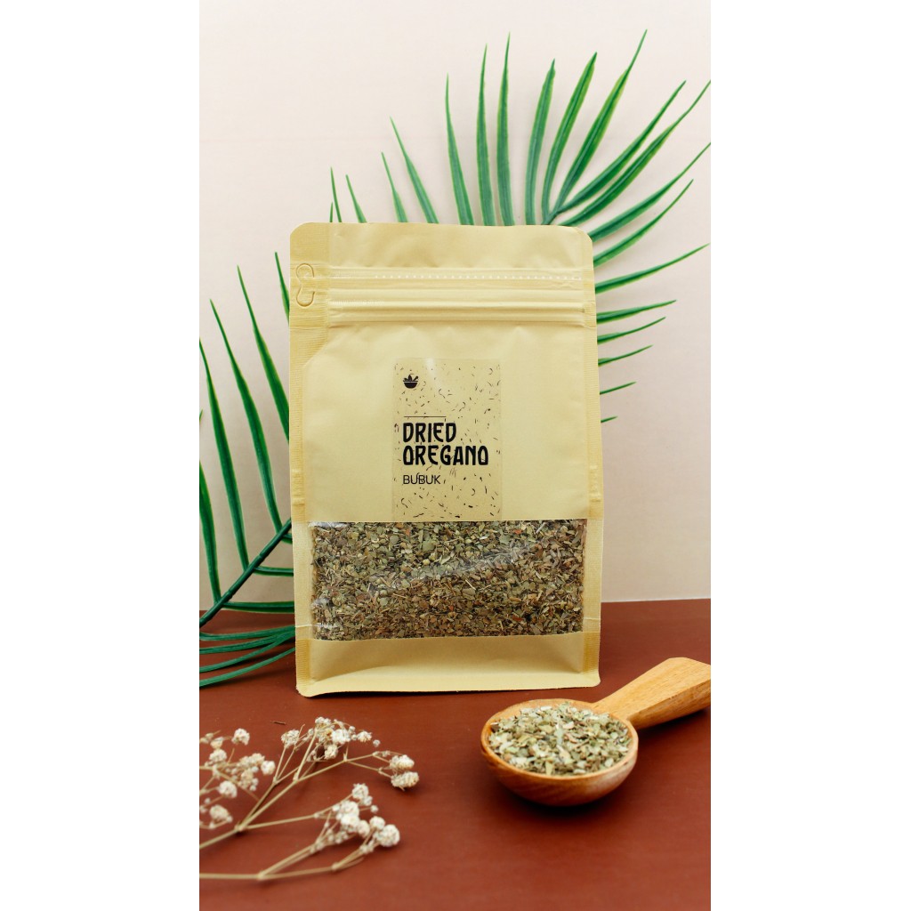 

Daun Oregano Kering Murni 100g Dried Oregano Flakes Leaves Italian Herbs Bumbu Masak Rempah Rempah