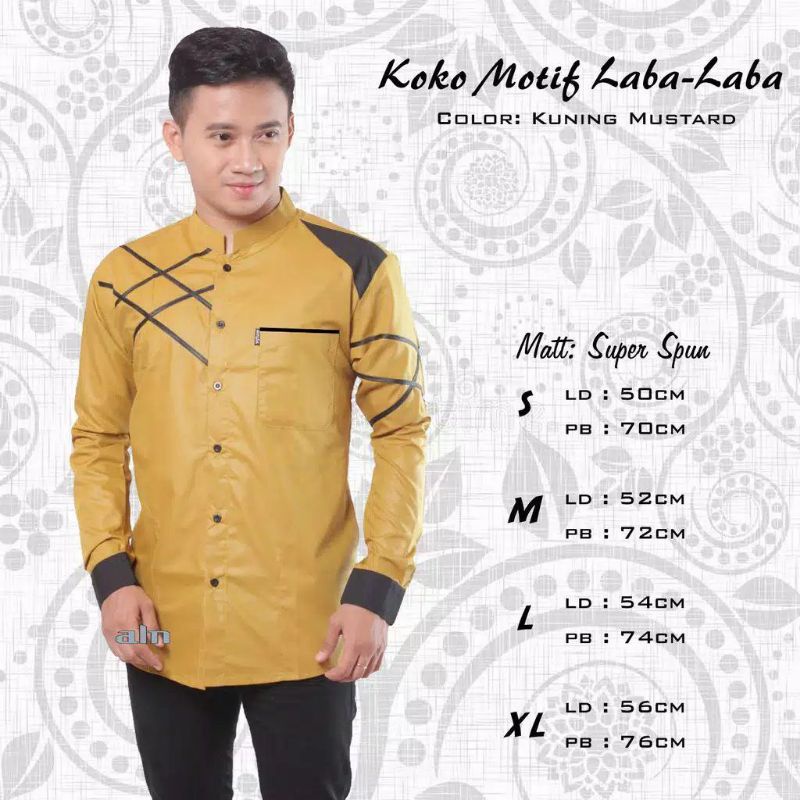 Baju Koko Pria Lengan Panjang Koko Hadroh Syubbanul  Muslimin Gus Azmi Hilwa Az zahir Superspuun