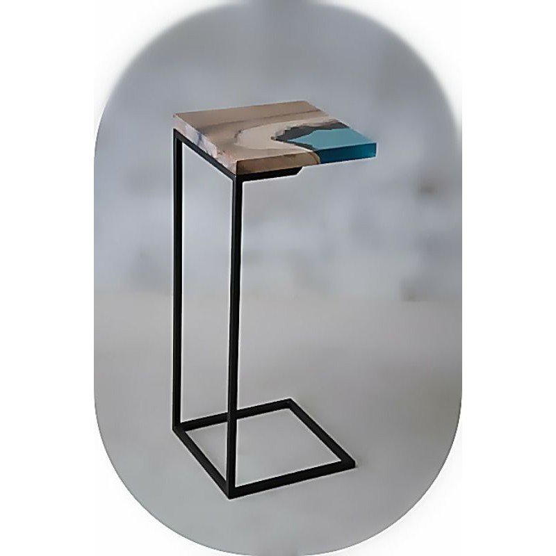 meja resin minimalis