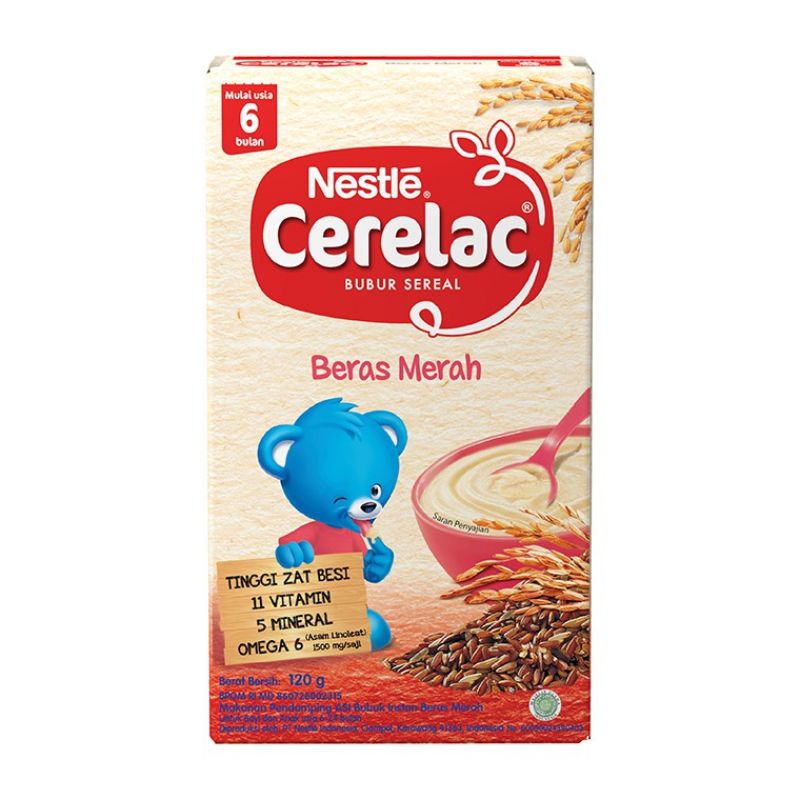 Nestle Cerelac Bubur Susu Sereal 120gr - Kabakids Store