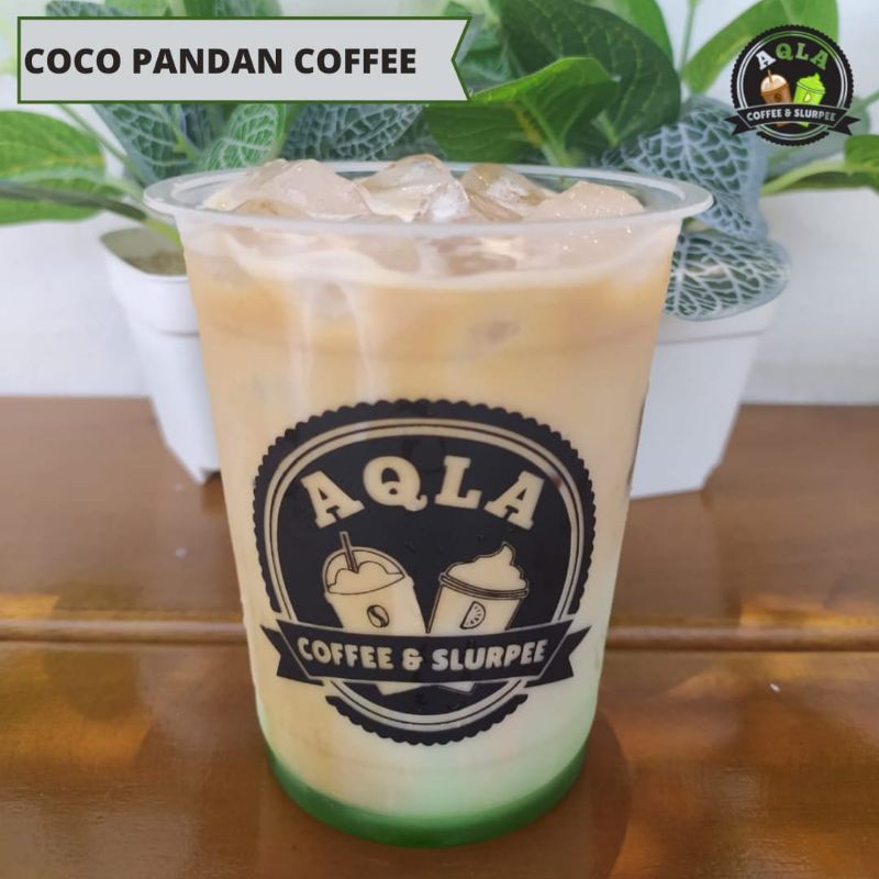 

Iced Coco Pandan Coffee / Es Kopi Coco Pandan