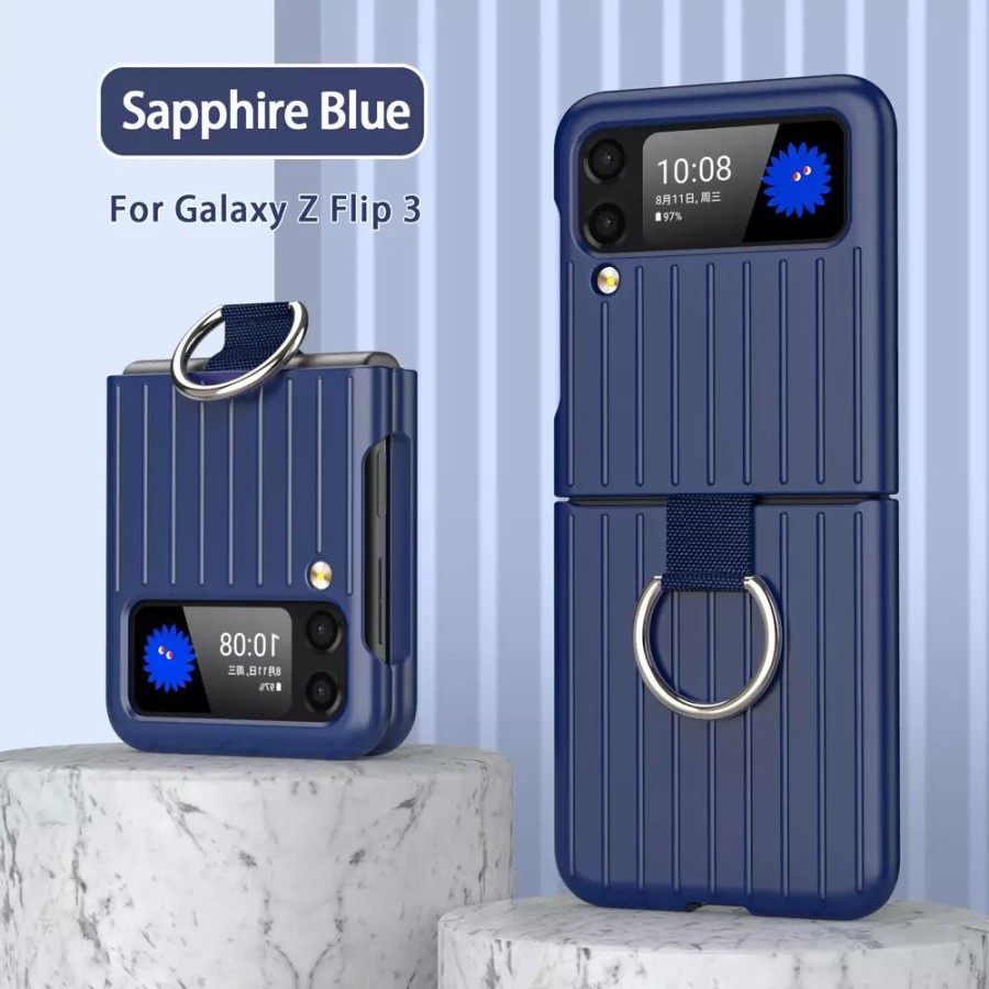 Premium Ring Case Samsung Z FLIP 3 - Casing Samsung Z FLIP 3 Case