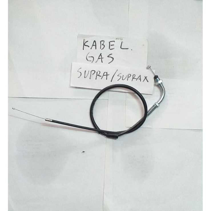 KABEL GAS SEPEDA MOTOR HONDA SUPRA SUPRA X BAGUS