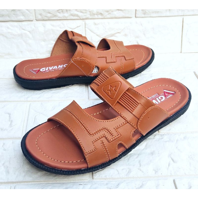 Sendal Japit Pria Kasual Flat Murah Sandal Selop Terbaru