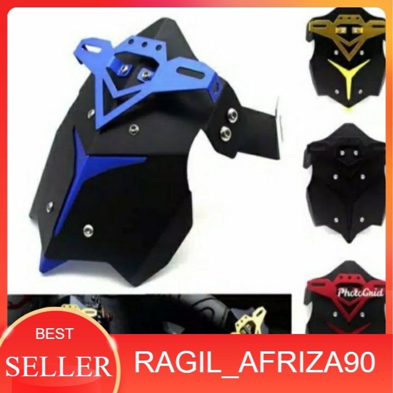 Mudguard penahan lumpur ADV PCX XMAX AEROX pasang di shock