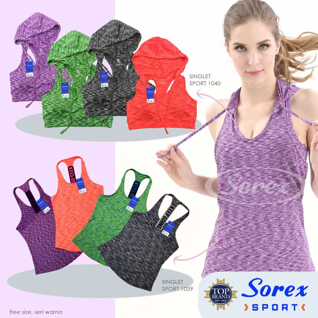 BRA BH TANKTOP SPORT 1040 SOREX OBRAL