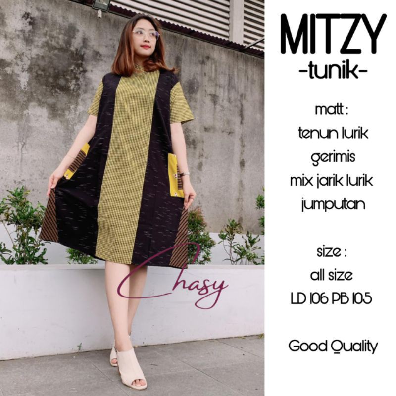 Tunik Wanita - Tunik Tenun Lurik - Mitzy Tunik by Chasy