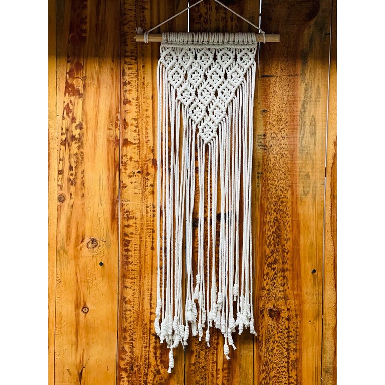 READY STOK) macrame hiasan dinding / macrame wall hanging/ Dekorasi rumah